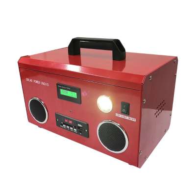 High quality solar power generator mini portable solar lighting system for home and camping